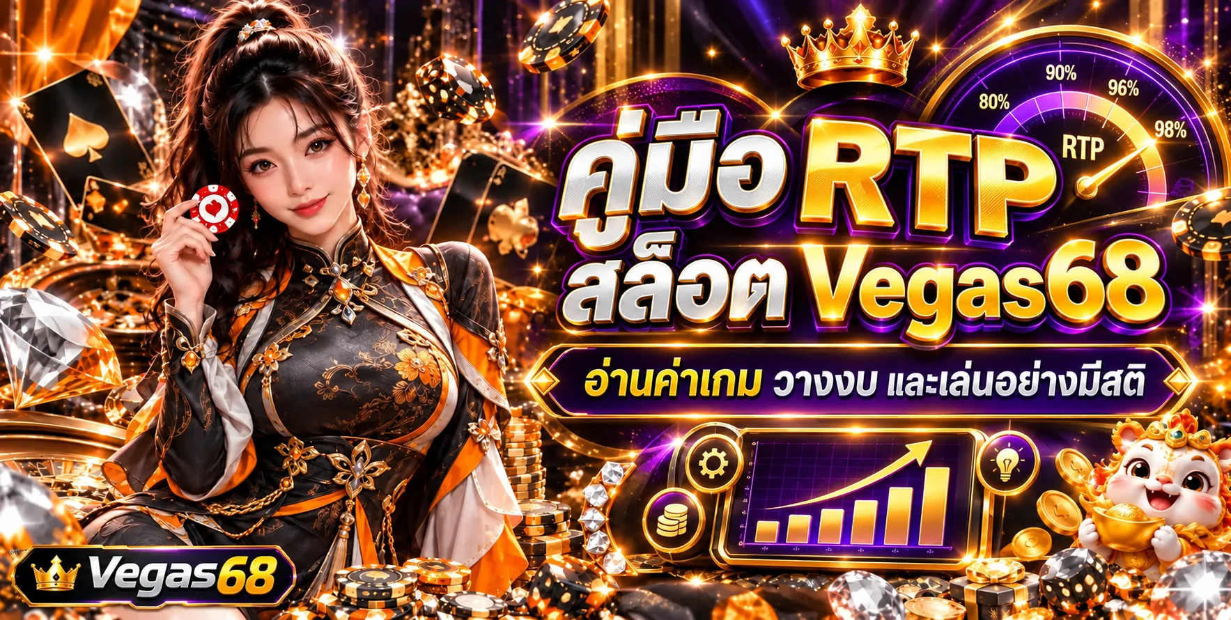 Vegas68 คู่มือ RTP สล็อต อ่านค่าเกมก่อนเดิมพัน